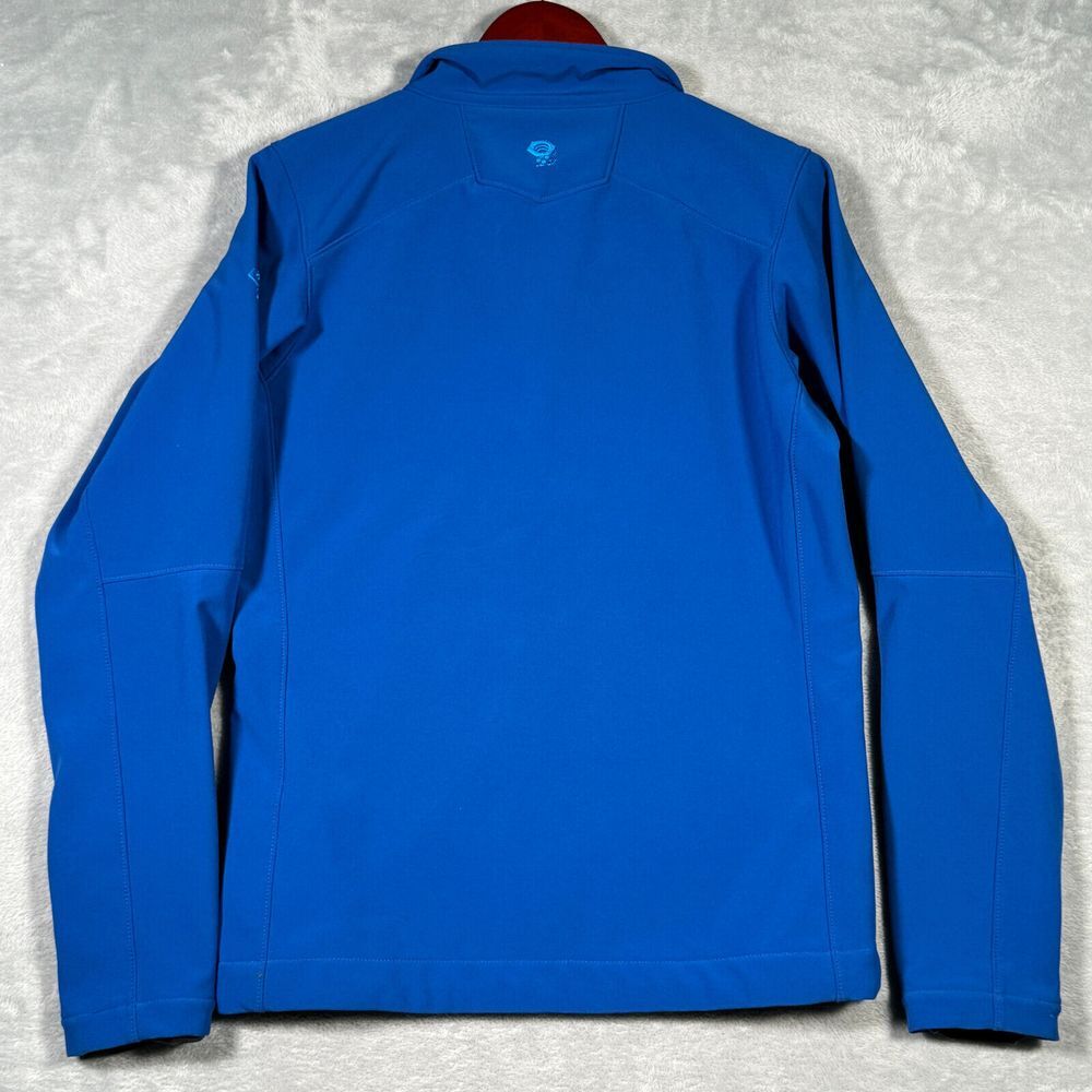 Mountain Hardwear Jacket Mens Small‎ Blue Softshell Full Zip Hueco - Picture 8 of 9